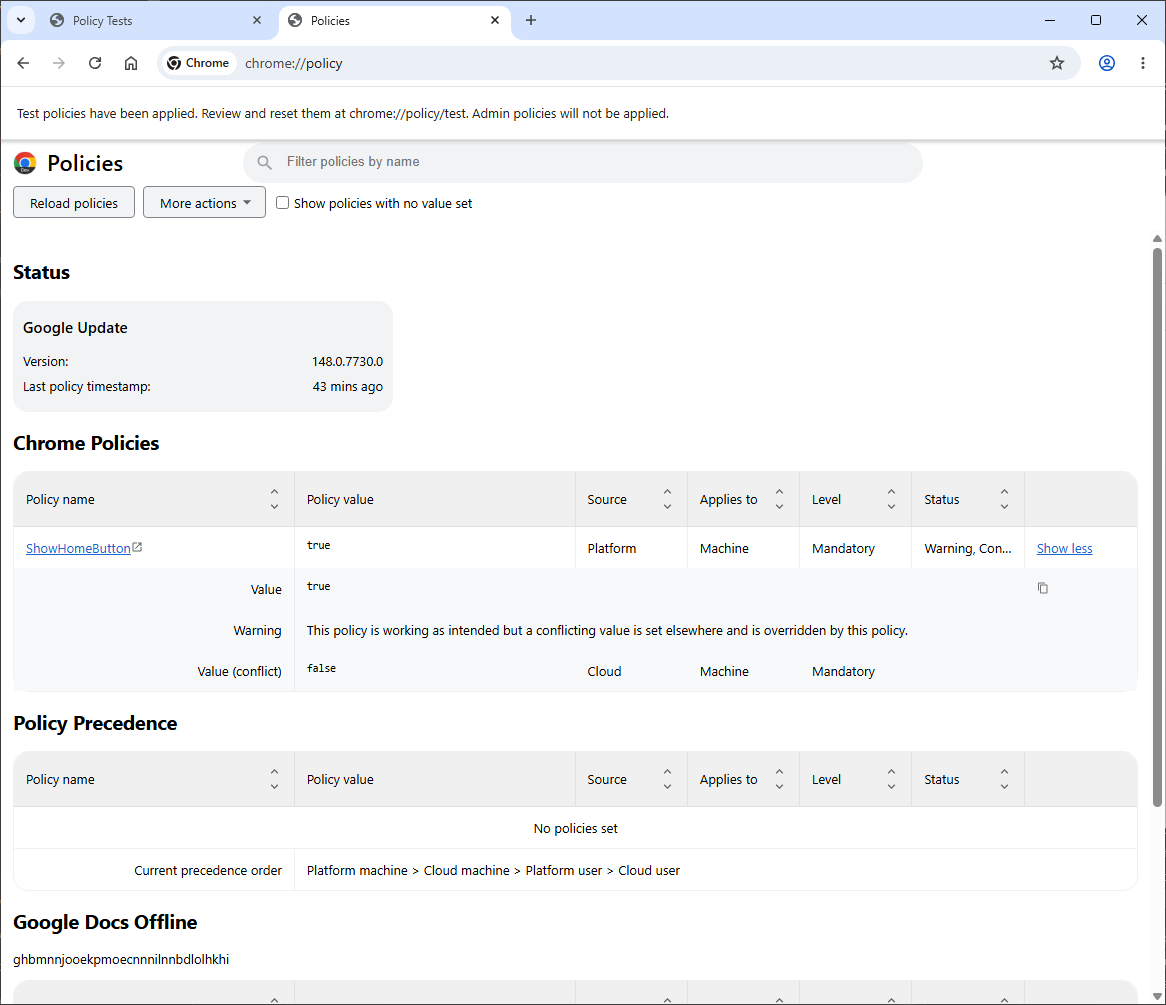Deep Dive Mastering The Chrome Policy Test Page | Blog | BrowserDesk